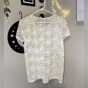 Lace Shell Top